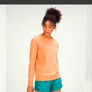 Lululemon Swiftly Breathe Long Sleeve Shirt peach